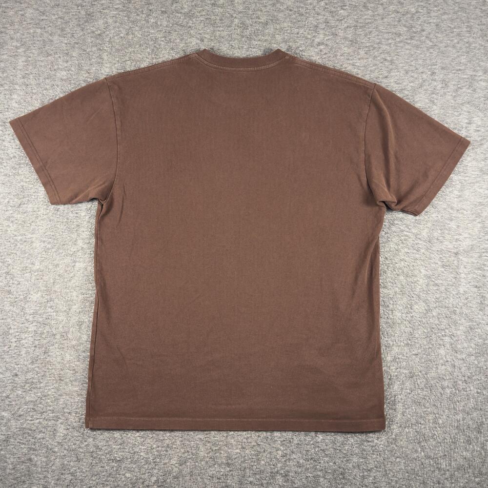 Polar Skate Co Shirt Mens Large Brown Logo Tee T-Shirt Portugal Skate Casual - Picture 6 of 8